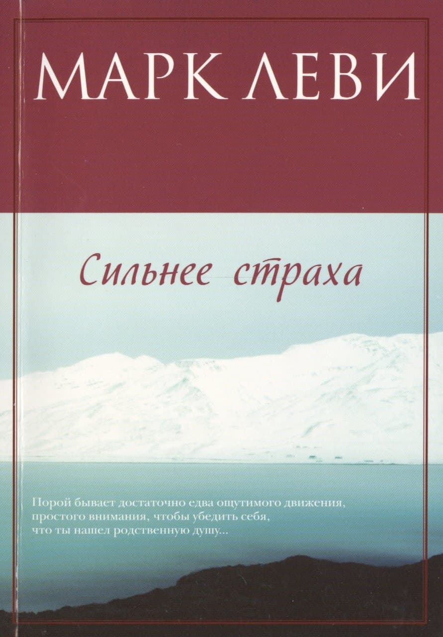 Сильнее страха: роман. Пер. с фр