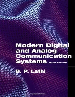 Modern Digital and Analog Communication Systems